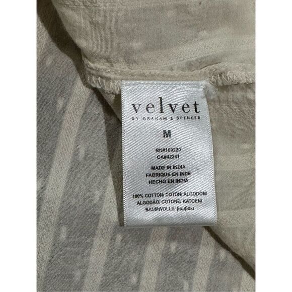 Velvet by Graham & Spencer Trudie Embroidered Smocked Long Sleeve Blouse - Picture 7 of 12